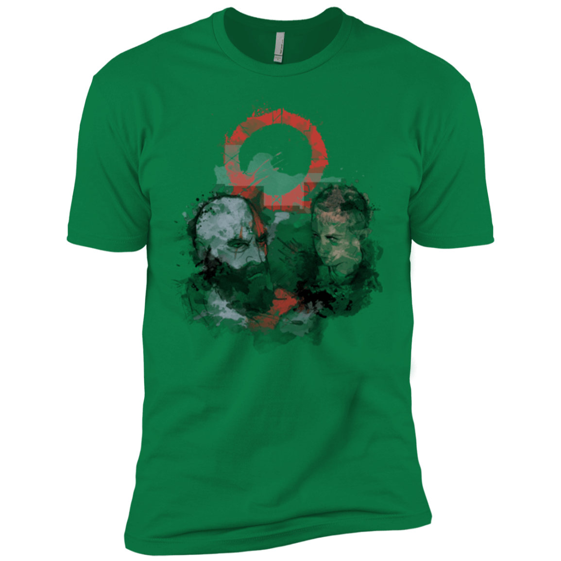 T-Shirts Kelly Green / X-Small WARTER COLOR Men's Premium T-Shirt