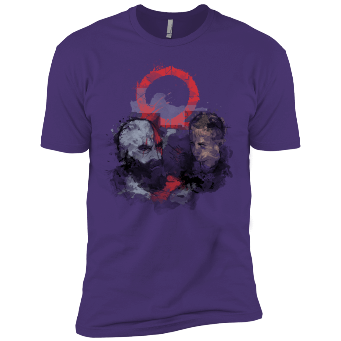 T-Shirts Purple Rush/ / X-Small WARTER COLOR Men's Premium T-Shirt