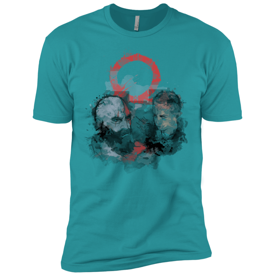 T-Shirts Tahiti Blue / X-Small WARTER COLOR Men's Premium T-Shirt