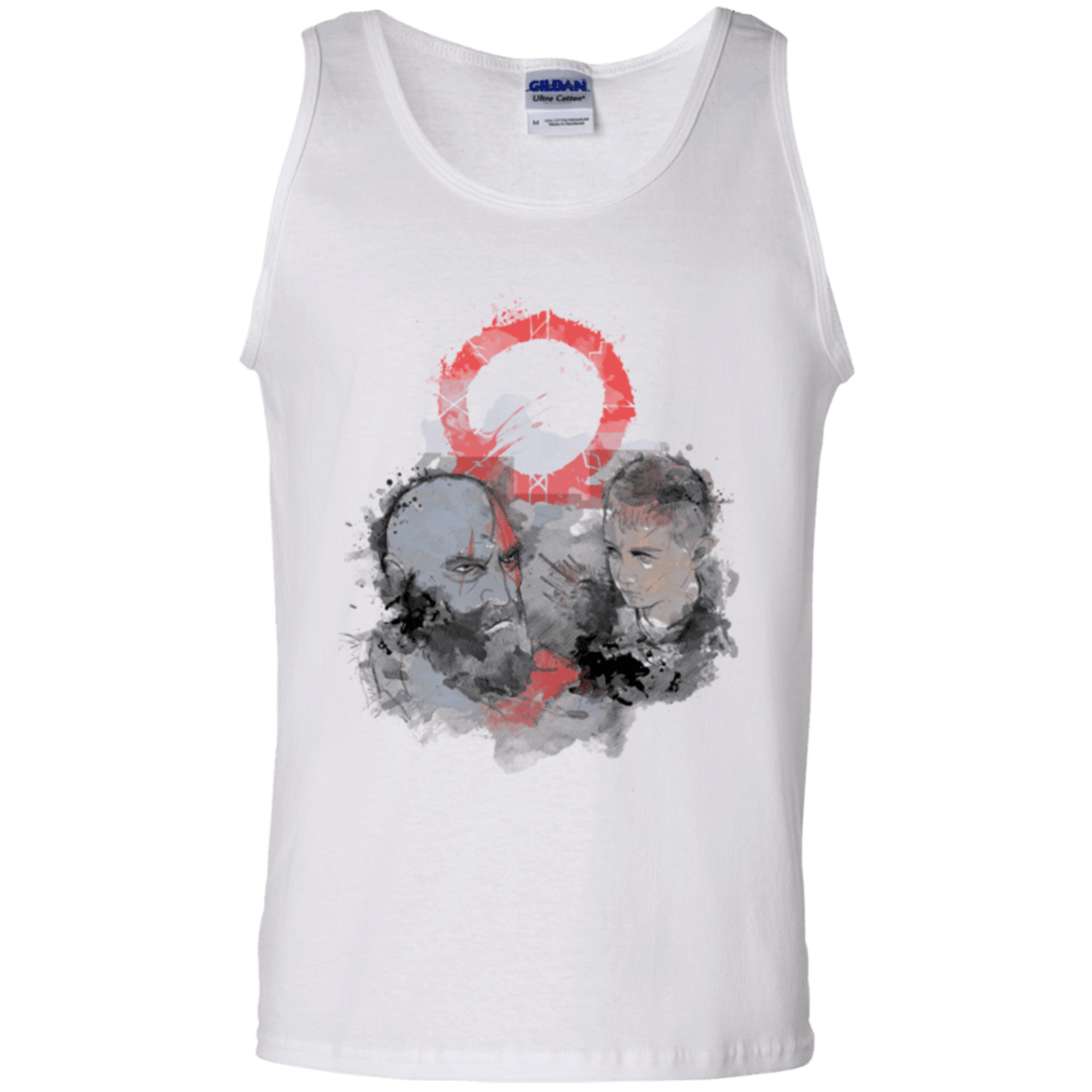 T-Shirts White / S WARTER COLOR Men's Tank Top