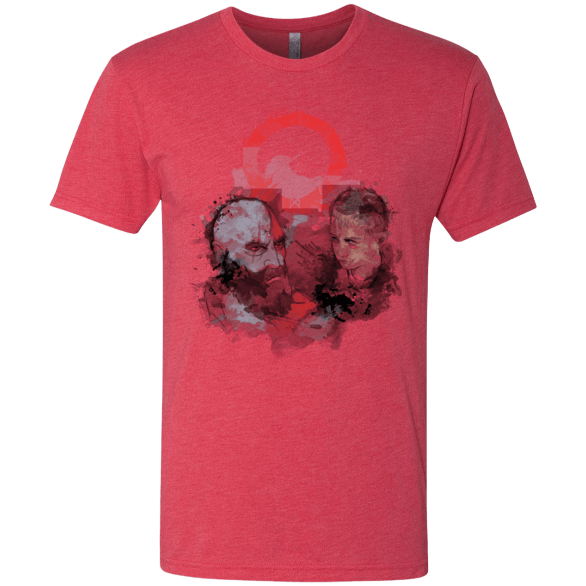 T-Shirts Vintage Red / S WARTER COLOR Men's Triblend T-Shirt