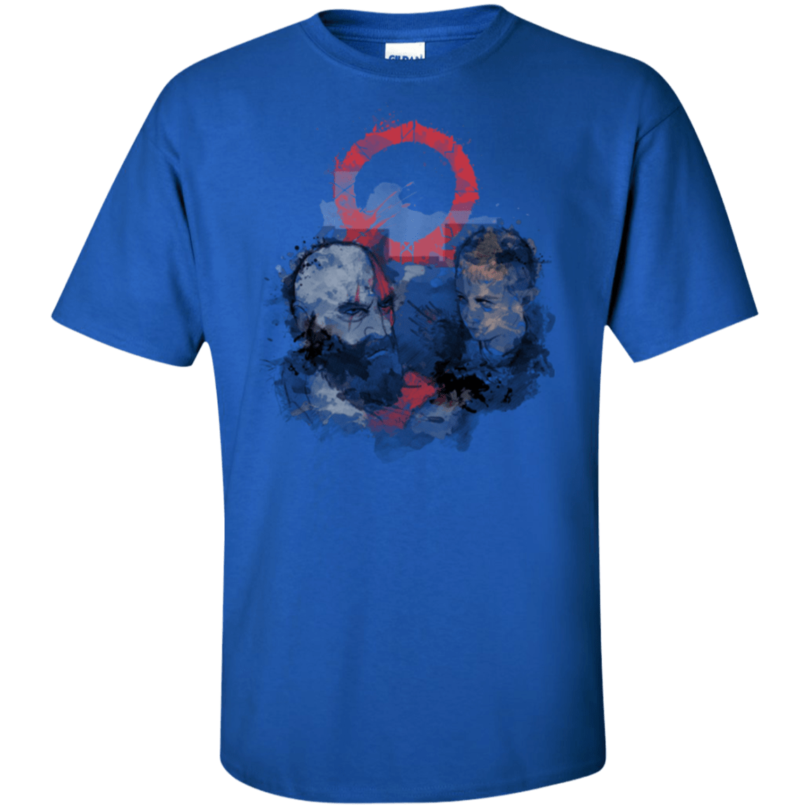 T-Shirts Royal / XLT WARTER COLOR Tall T-Shirt