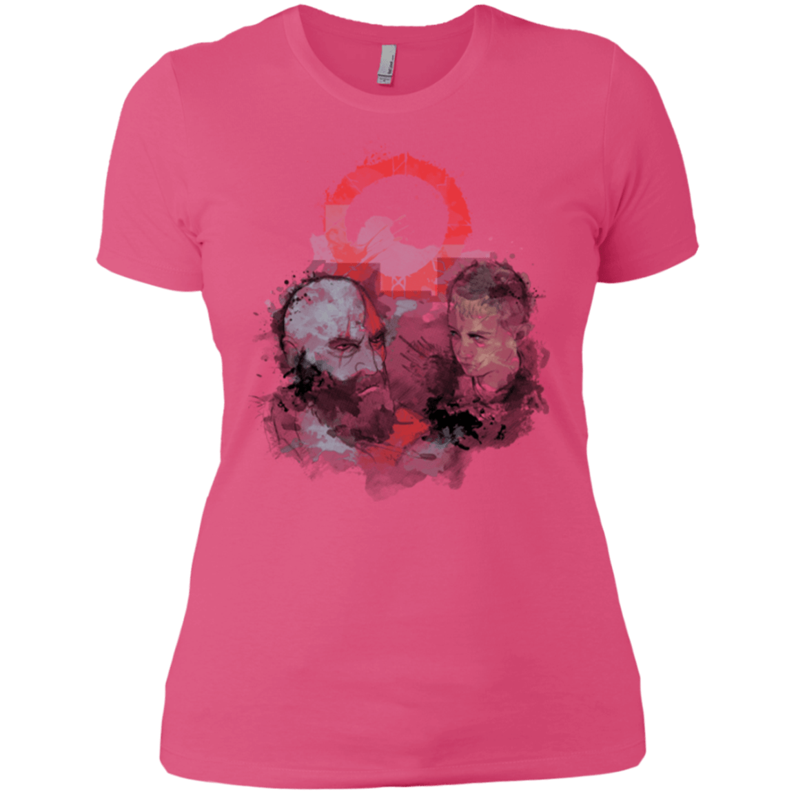 T-Shirts Hot Pink / X-Small WARTER COLOR Women's Premium T-Shirt
