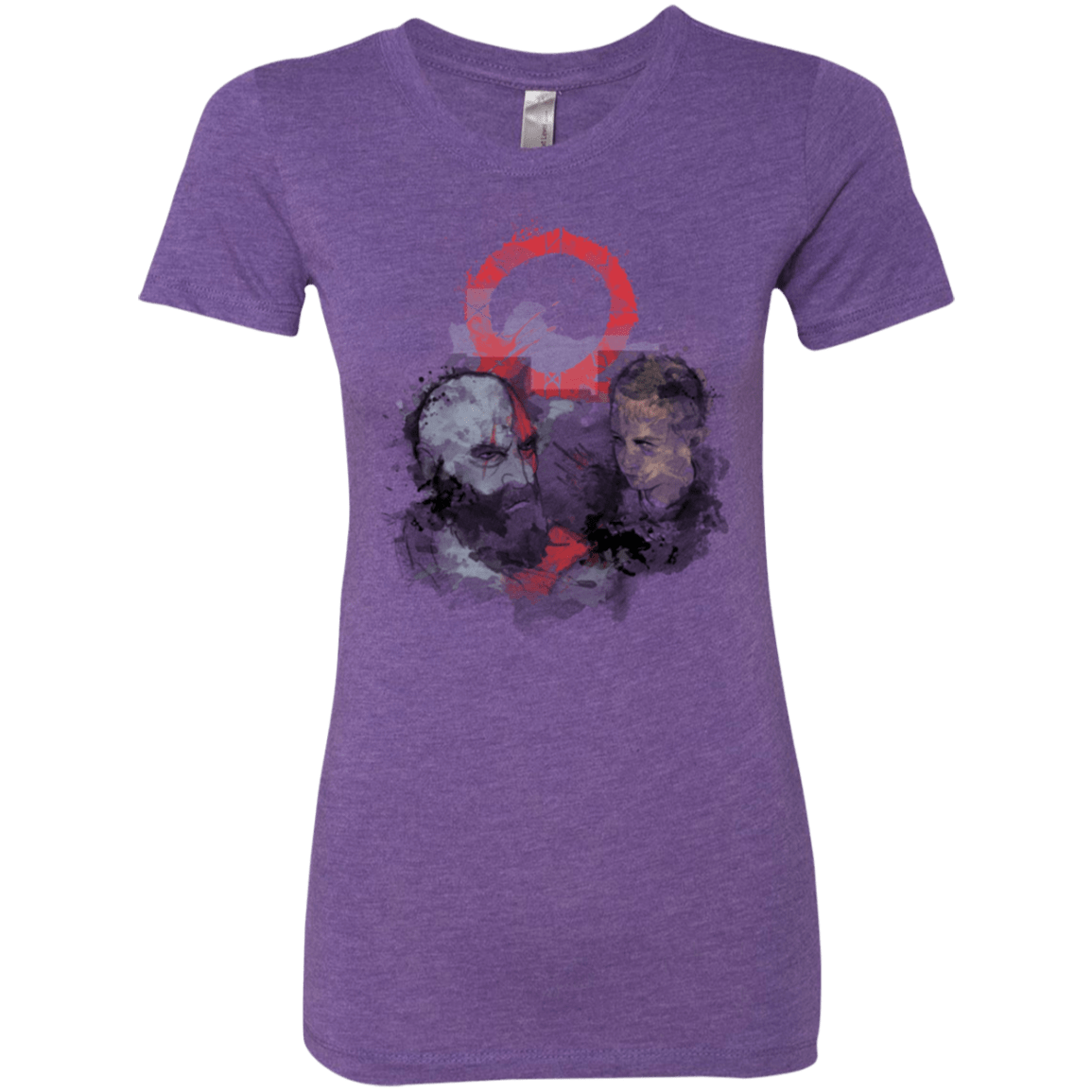 T-Shirts Purple Rush / S WARTER COLOR Women's Triblend T-Shirt