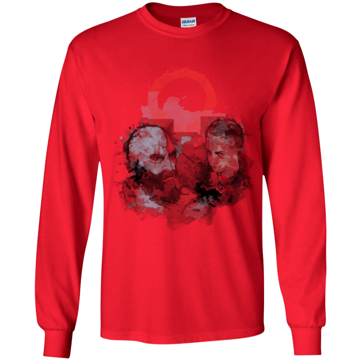 T-Shirts Red / YS WARTER COLOR Youth Long Sleeve T-Shirt