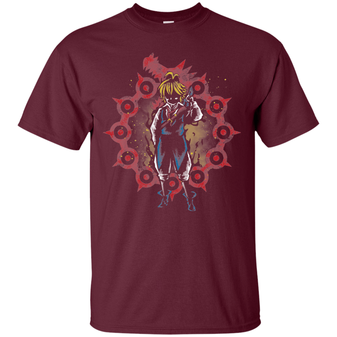 T-Shirts Maroon / S Warth Hero T-Shirt