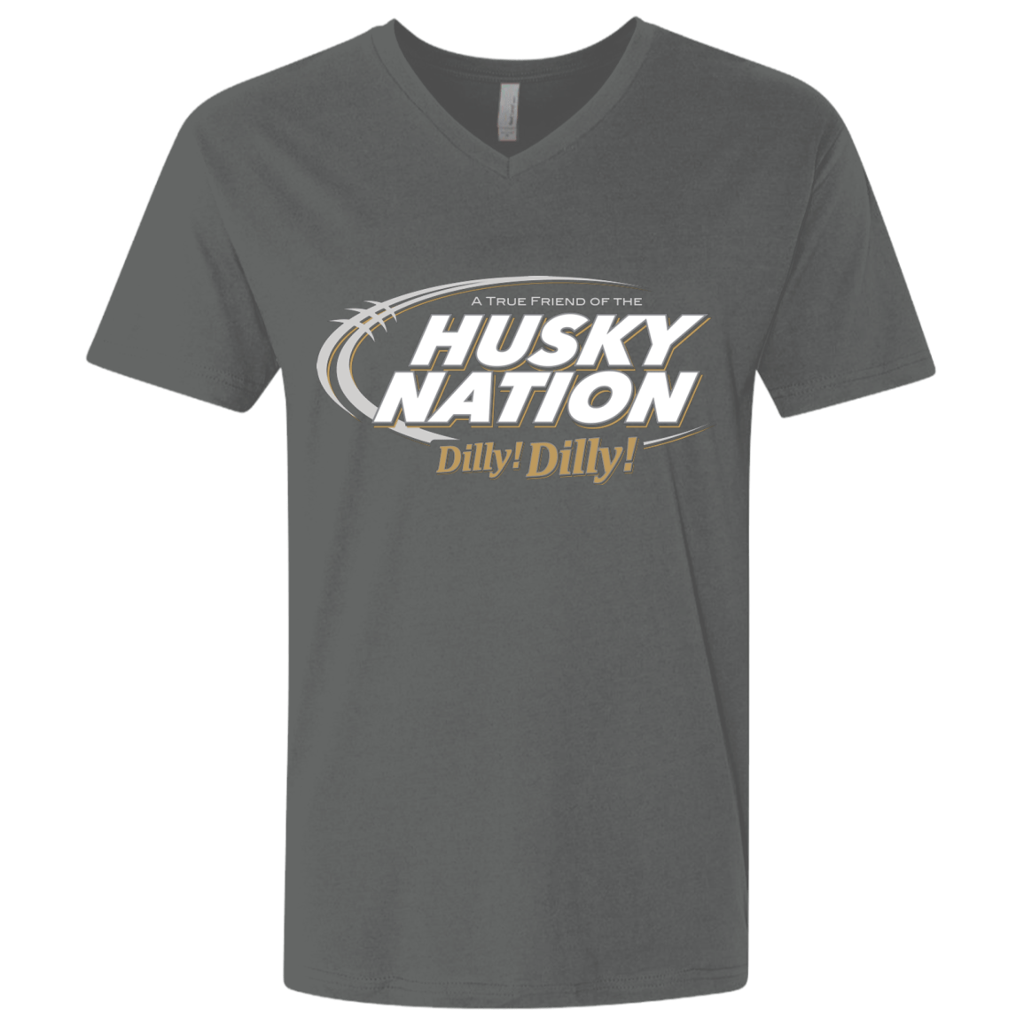 T-Shirts Heavy Metal / X-Small Washington Dilly Dilly Men's Premium V-Neck
