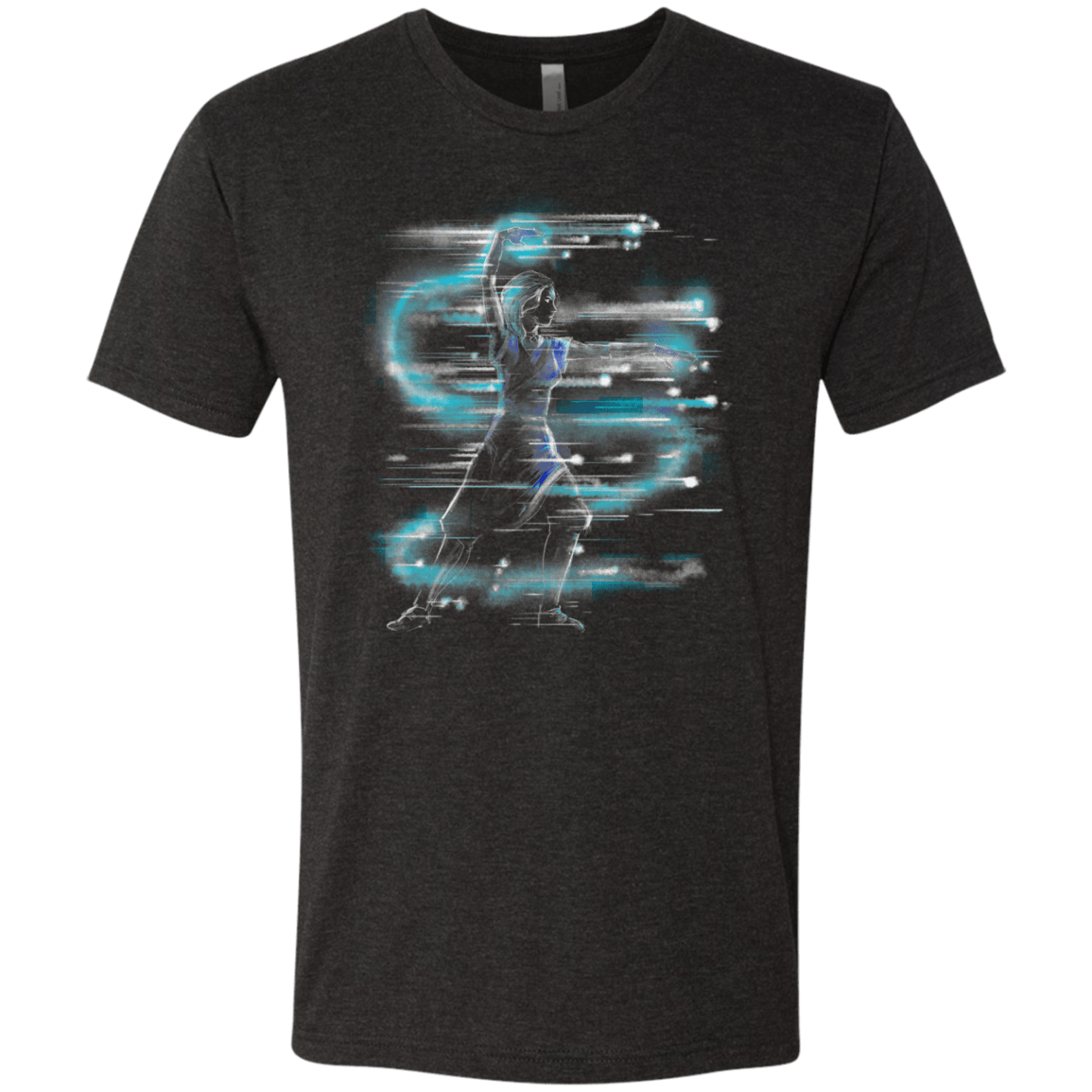 T-Shirts Vintage Black / S Water Dance Men's Triblend T-Shirt