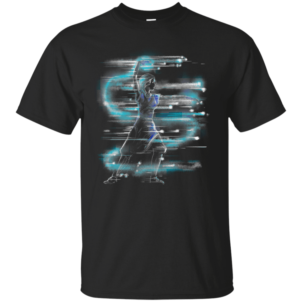 T-Shirts Black / S Water Dance T-Shirt