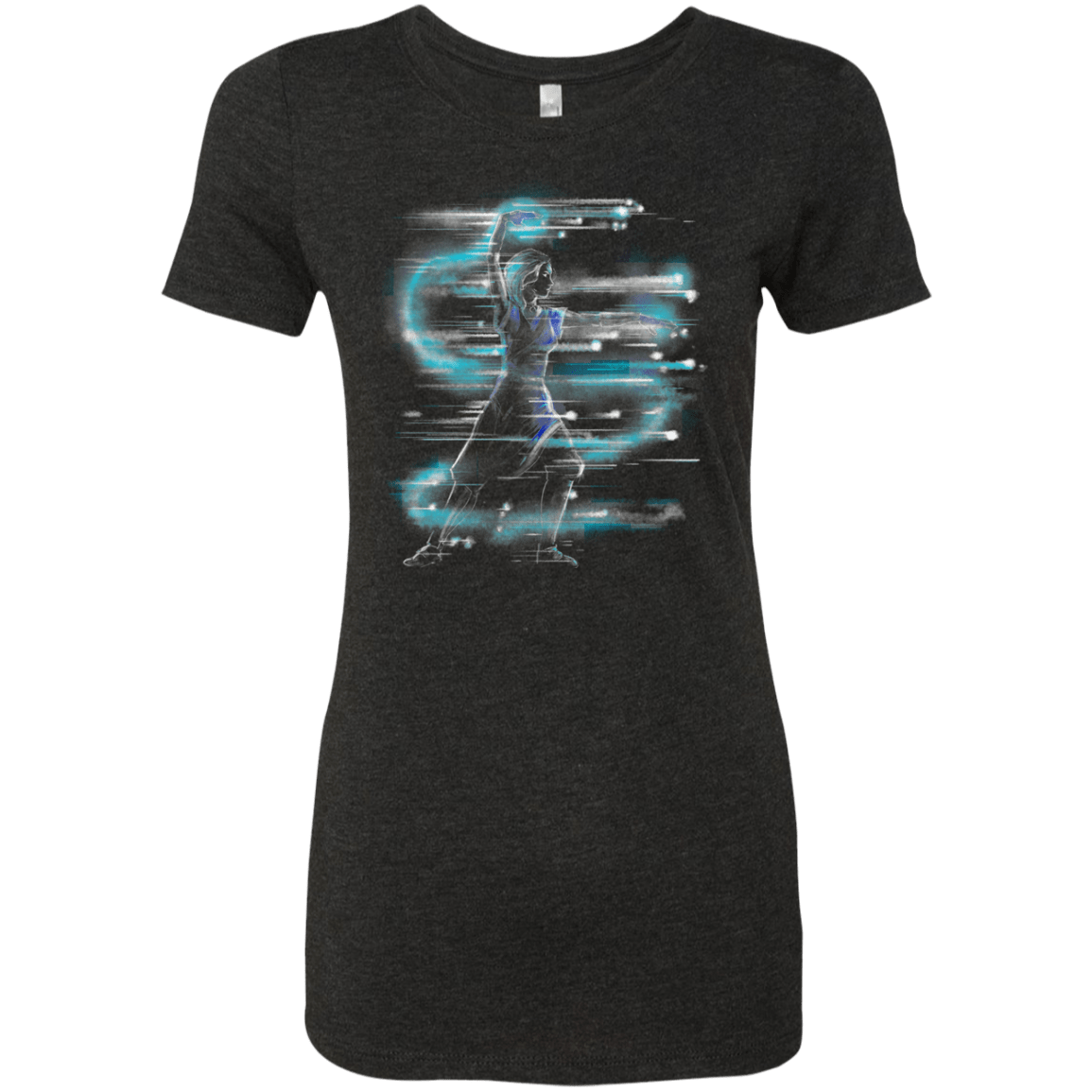 T-Shirts Vintage Black / S Water Dance Women's Triblend T-Shirt