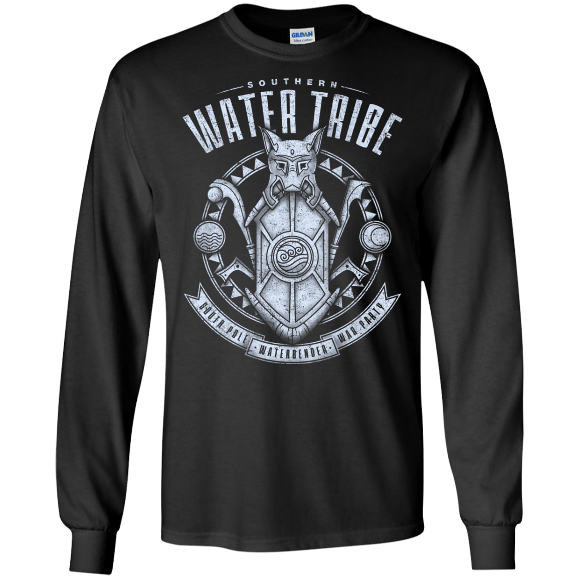 T-Shirts Black / S Water is Benevolent Men's Long Sleeve T-Shirt