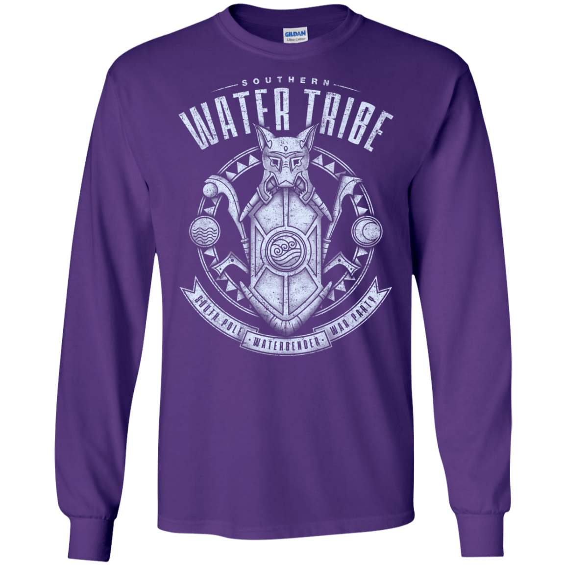 T-Shirts Purple / S Water is Benevolent Men's Long Sleeve T-Shirt