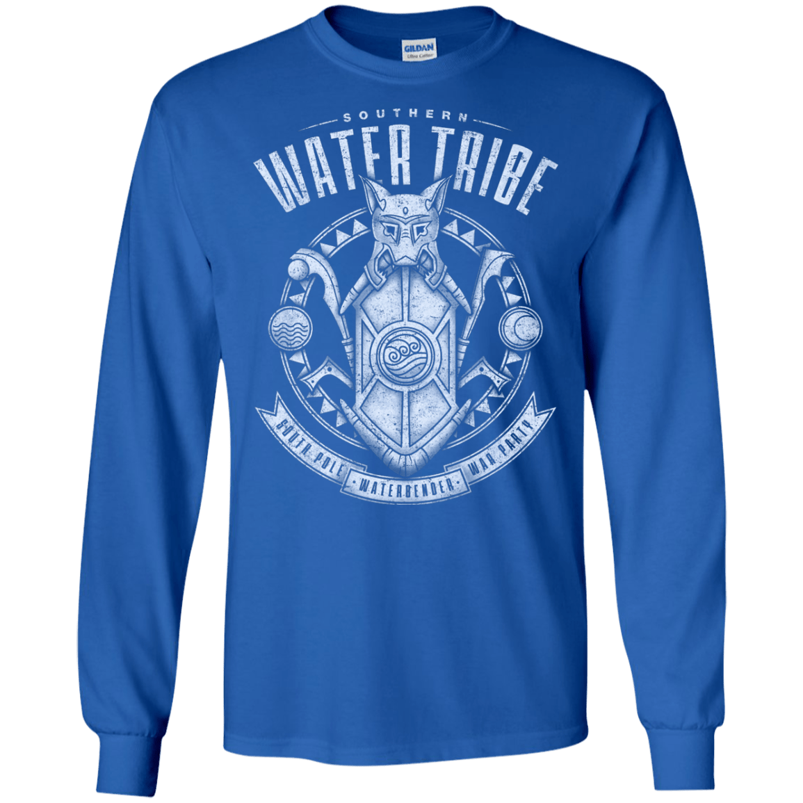 T-Shirts Royal / S Water is Benevolent Men's Long Sleeve T-Shirt