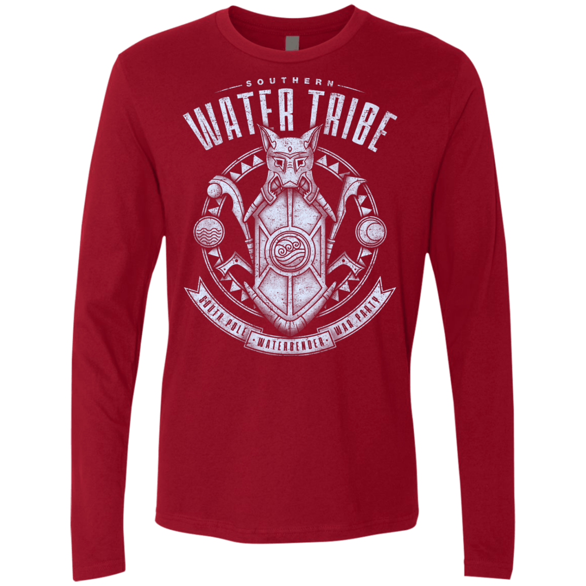 T-Shirts Cardinal / S Water is Benevolent Men's Premium Long Sleeve