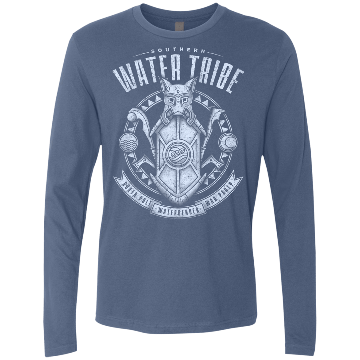 T-Shirts Indigo / S Water is Benevolent Men's Premium Long Sleeve