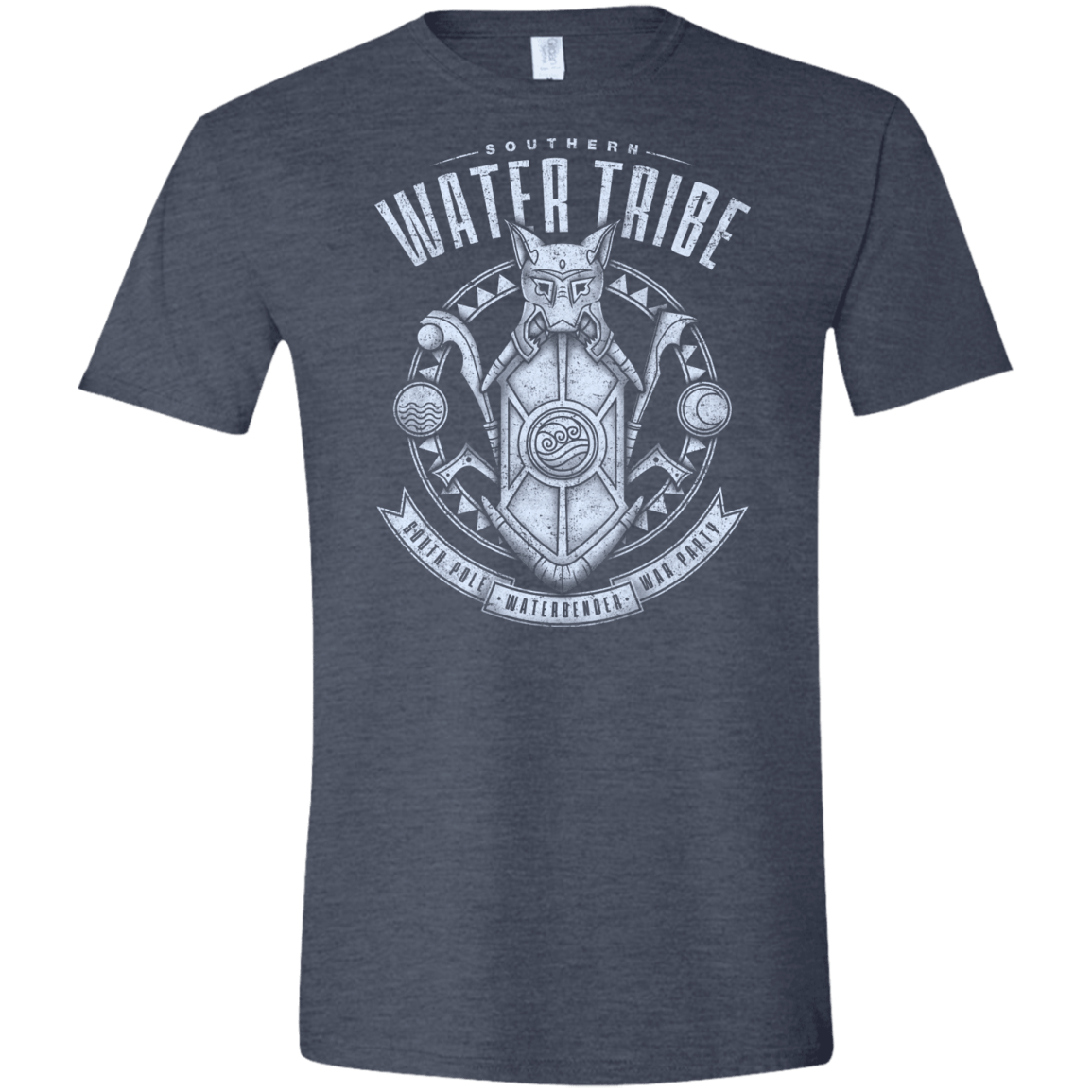 T-Shirts Heather Navy / S Water is Benevolent Men's Semi-Fitted Softstyle