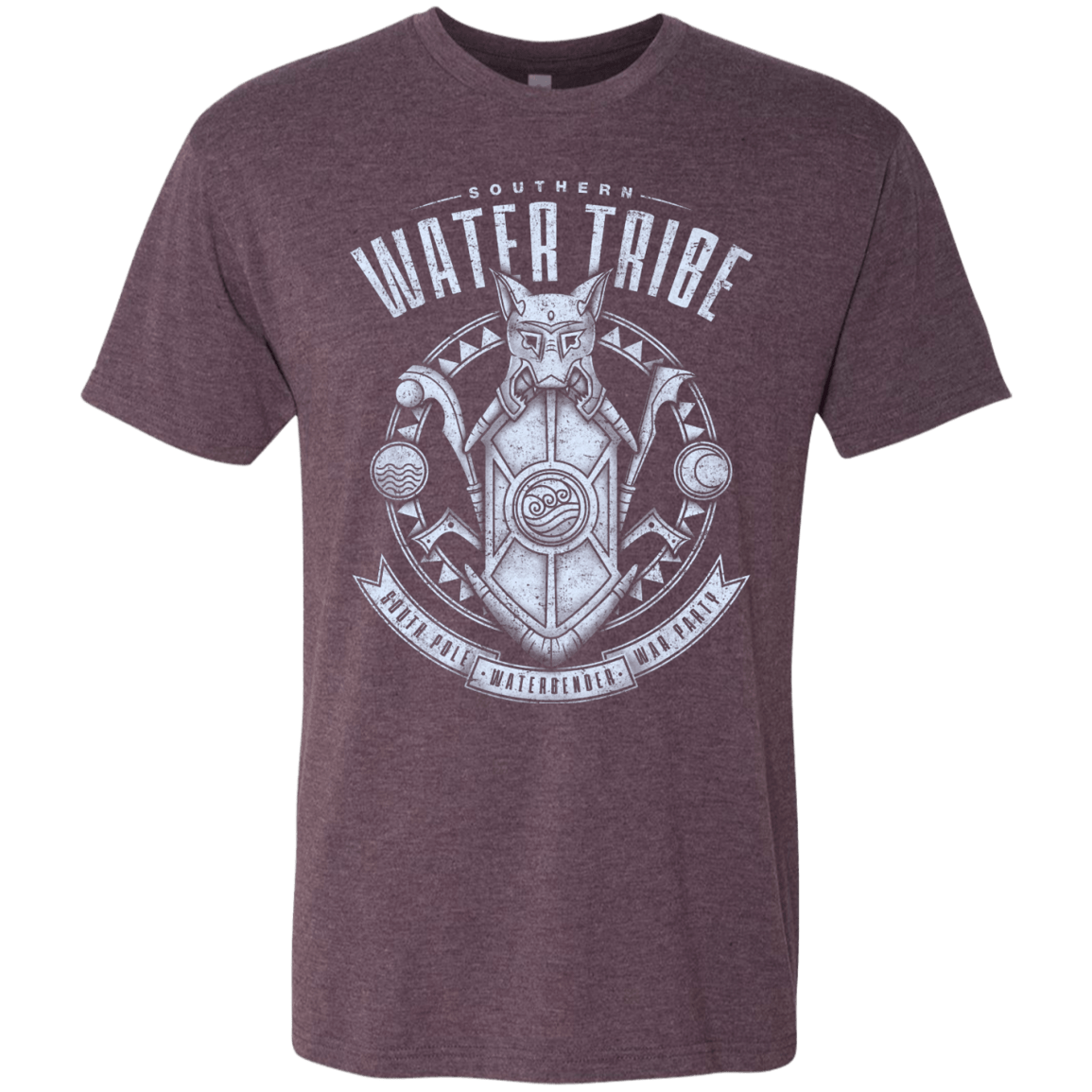 T-Shirts Vintage Purple / S Water is Benevolent Men's Triblend T-Shirt