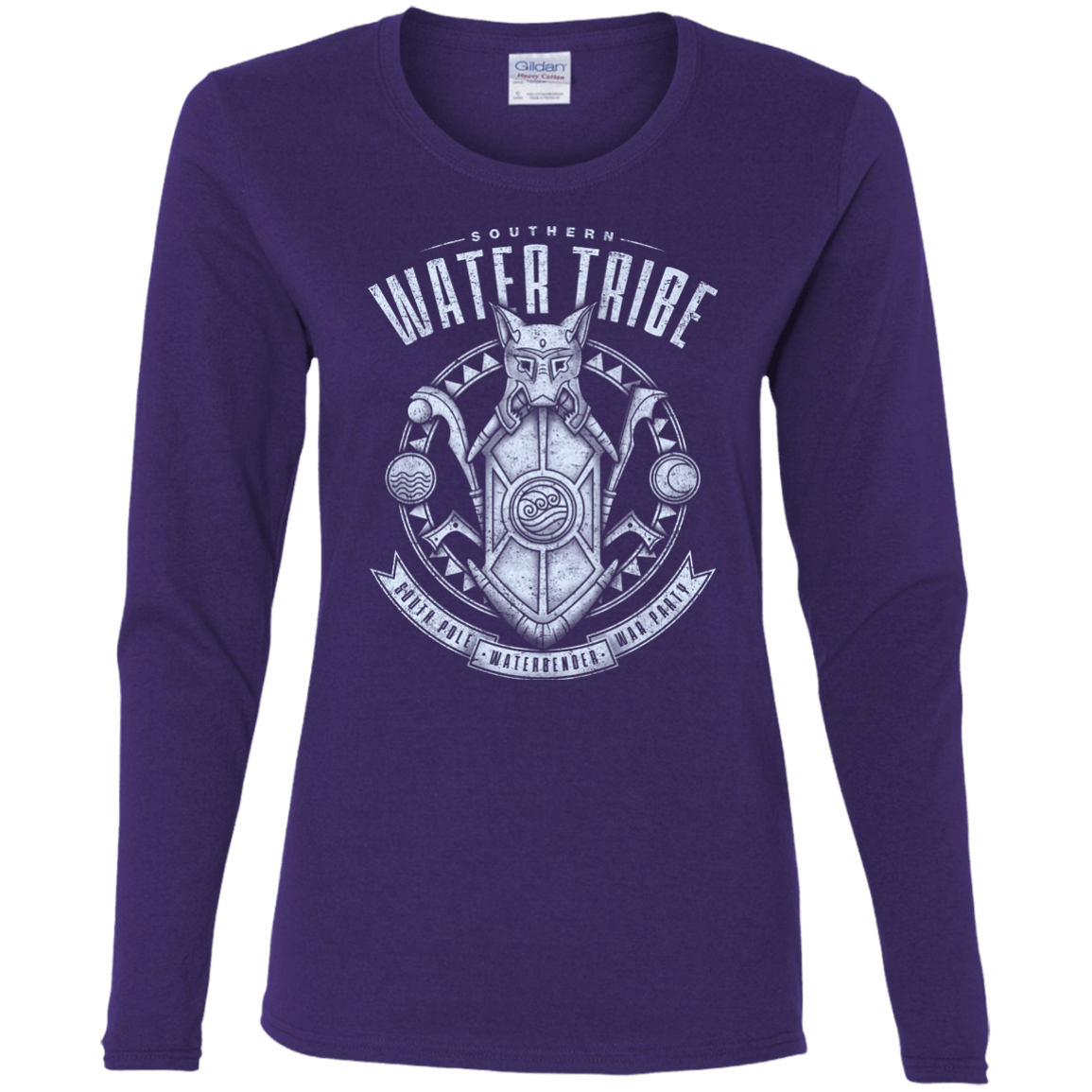 T-Shirts Purple / S Water is Benevolent Women's Long Sleeve T-Shirt