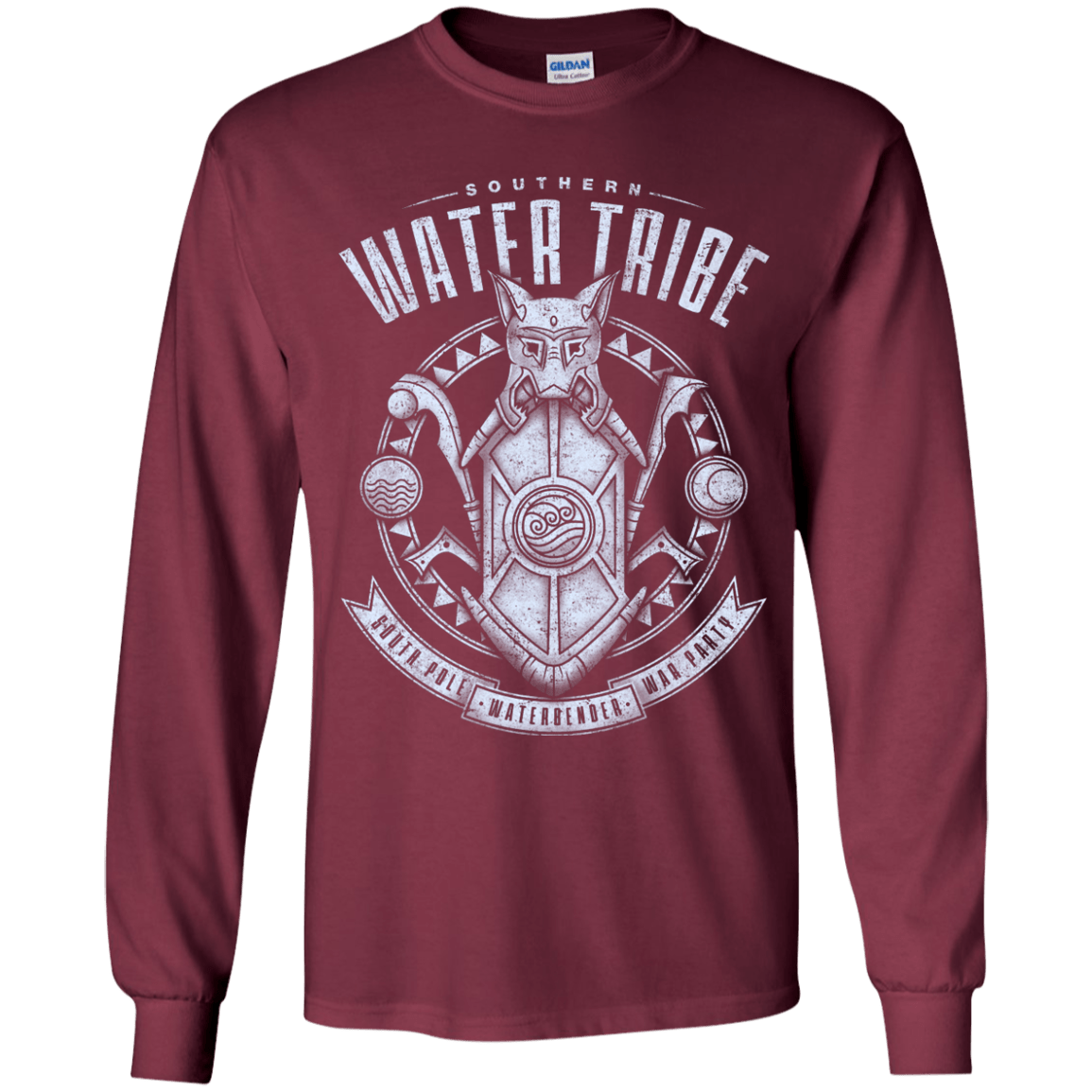 T-Shirts Maroon / YS Water is Benevolent Youth Long Sleeve T-Shirt