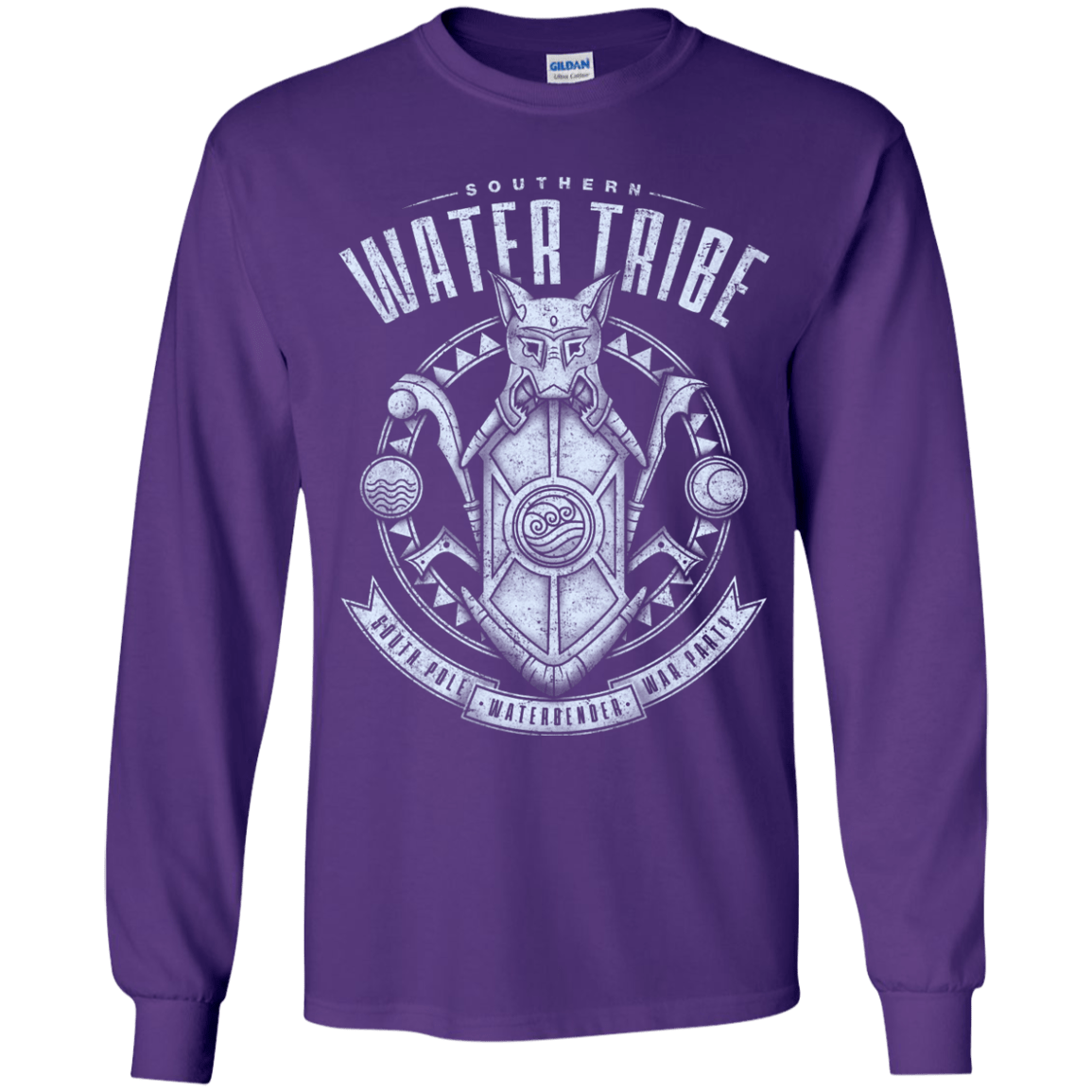 T-Shirts Purple / YS Water is Benevolent Youth Long Sleeve T-Shirt