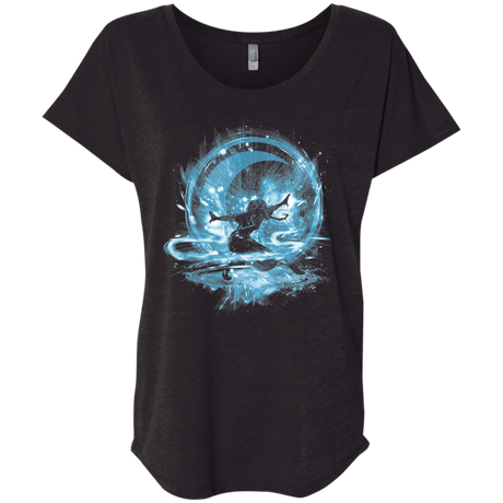 T-Shirts Vintage Black / X-Small Water Storm Triblend Dolman Sleeve