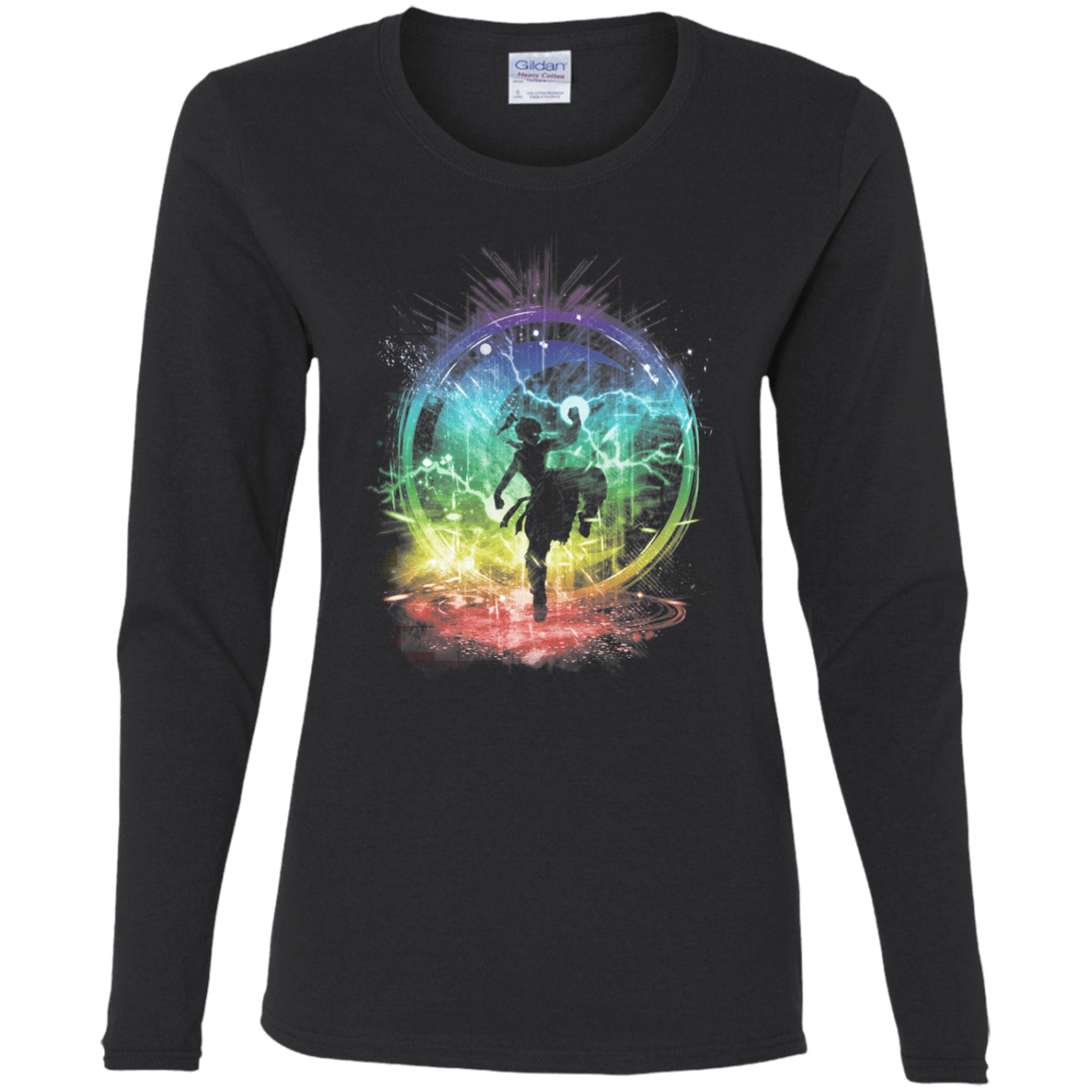 T-Shirts Black / S Water Tribe Storm Women's Long Sleeve T-Shirt
