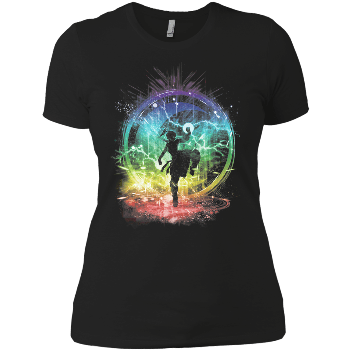 T-Shirts Black / X-Small Water Tribe Storm Women's Premium T-Shirt