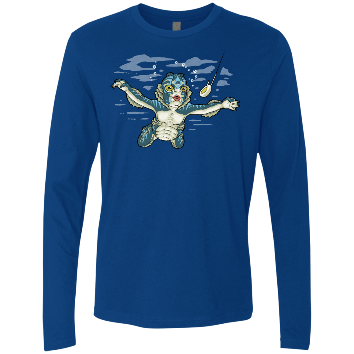 T-Shirts Royal / S Watermind Men's Premium Long Sleeve