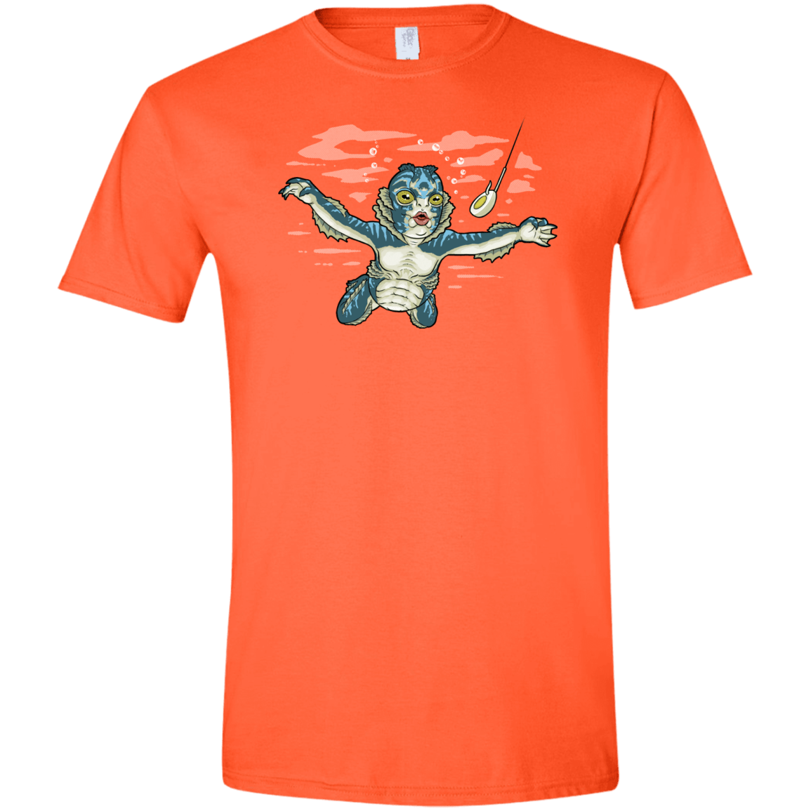 T-Shirts Orange / S Watermind Men's Semi-Fitted Softstyle