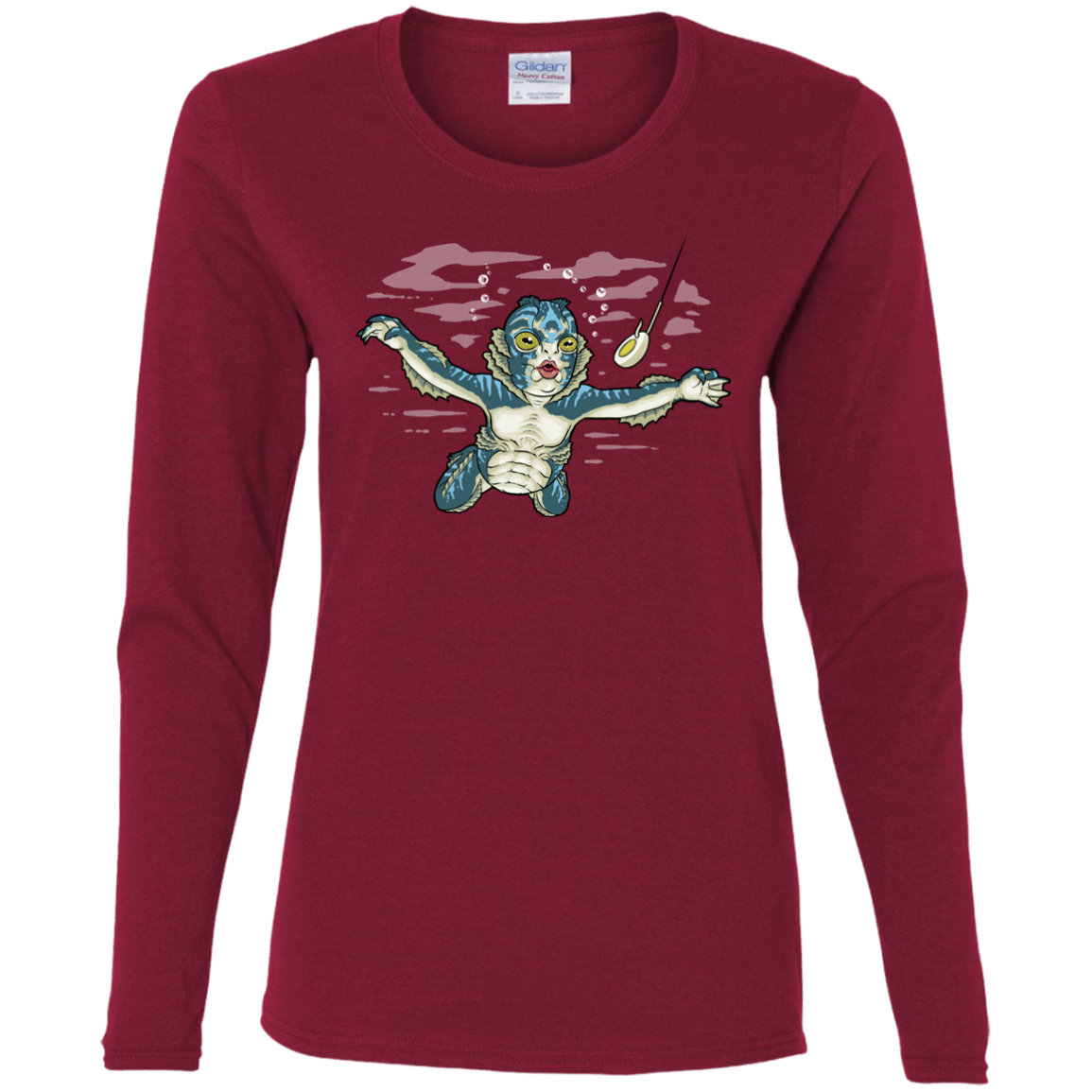 T-Shirts Cardinal / S Watermind Women's Long Sleeve T-Shirt
