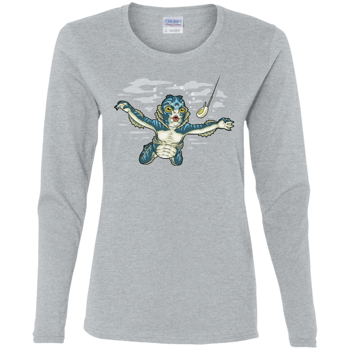 T-Shirts Sport Grey / S Watermind Women's Long Sleeve T-Shirt