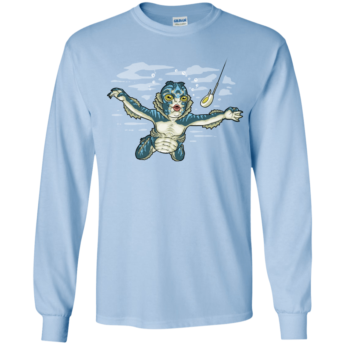 T-Shirts Light Blue / YS Watermind Youth Long Sleeve T-Shirt