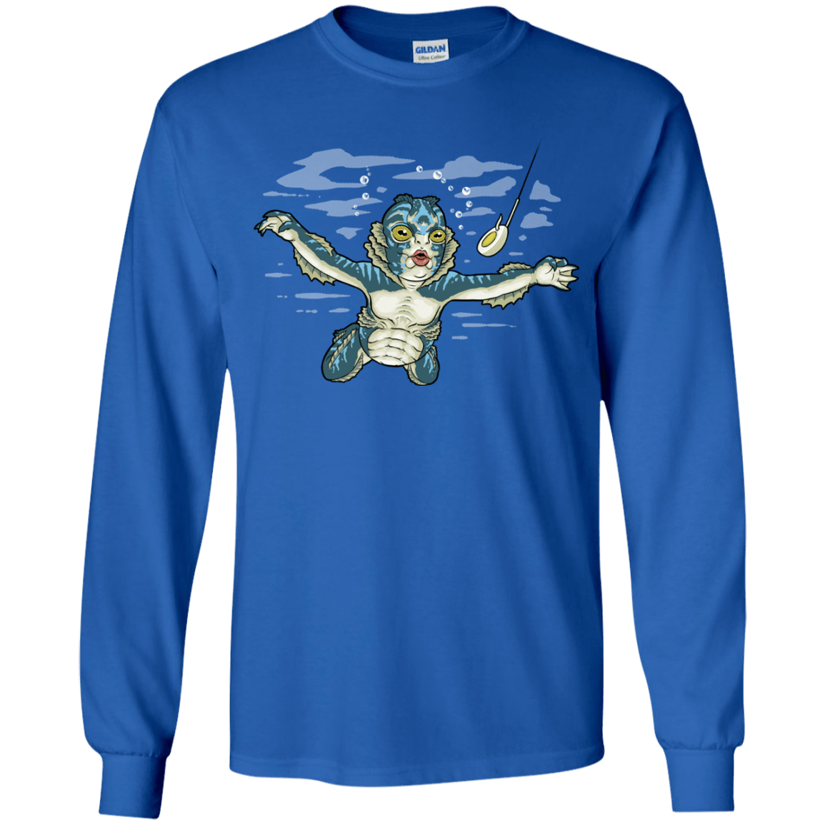 T-Shirts Royal / YS Watermind Youth Long Sleeve T-Shirt