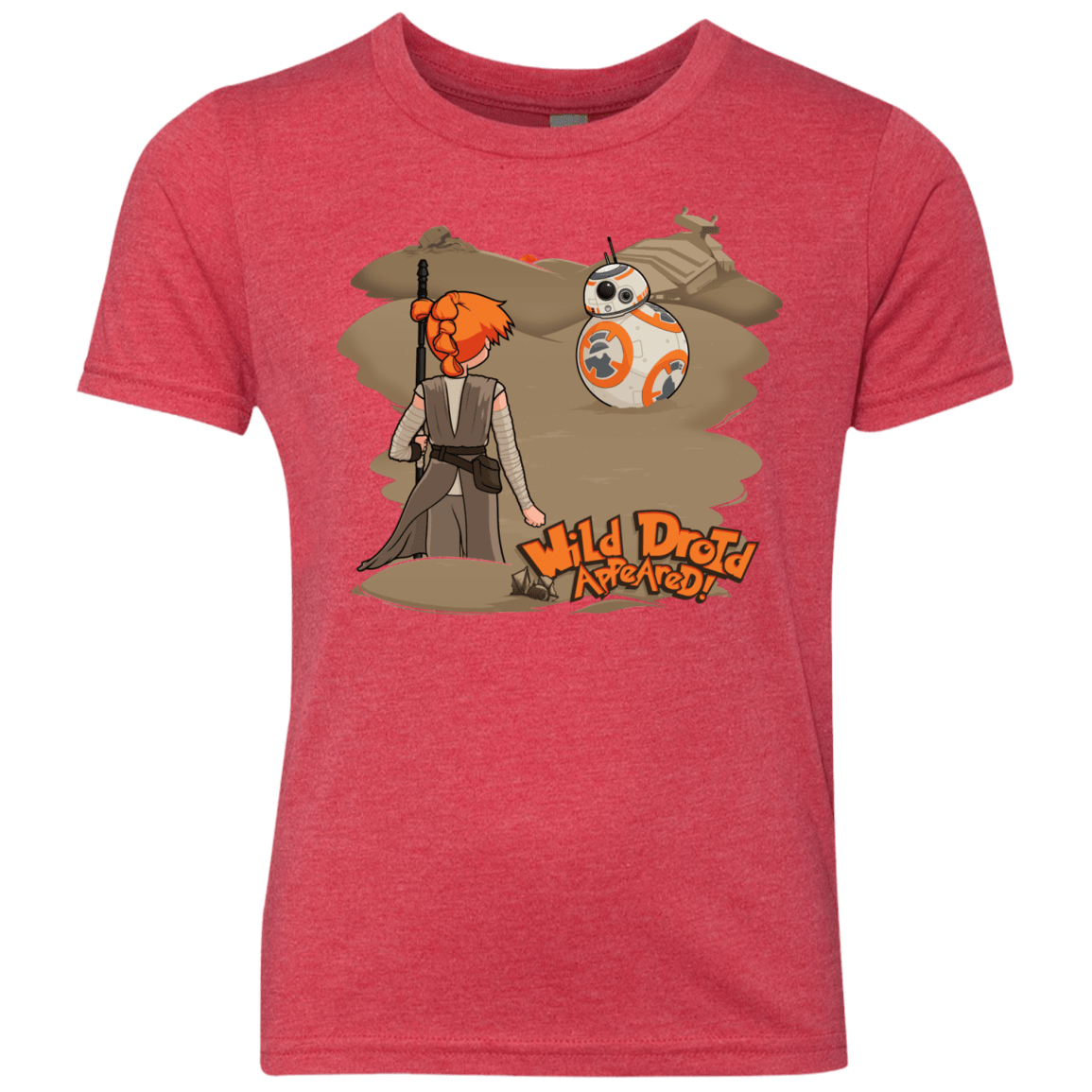 T-Shirts Vintage Red / YXS WDA Youth Triblend T-Shirt