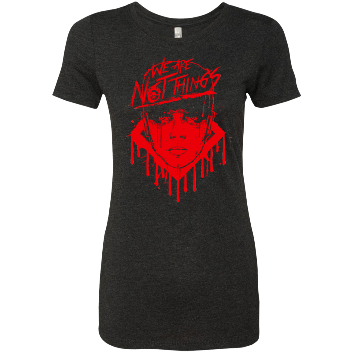 T-Shirts Vintage Black / Small We Are Not Things Women's Triblend T-Shirt