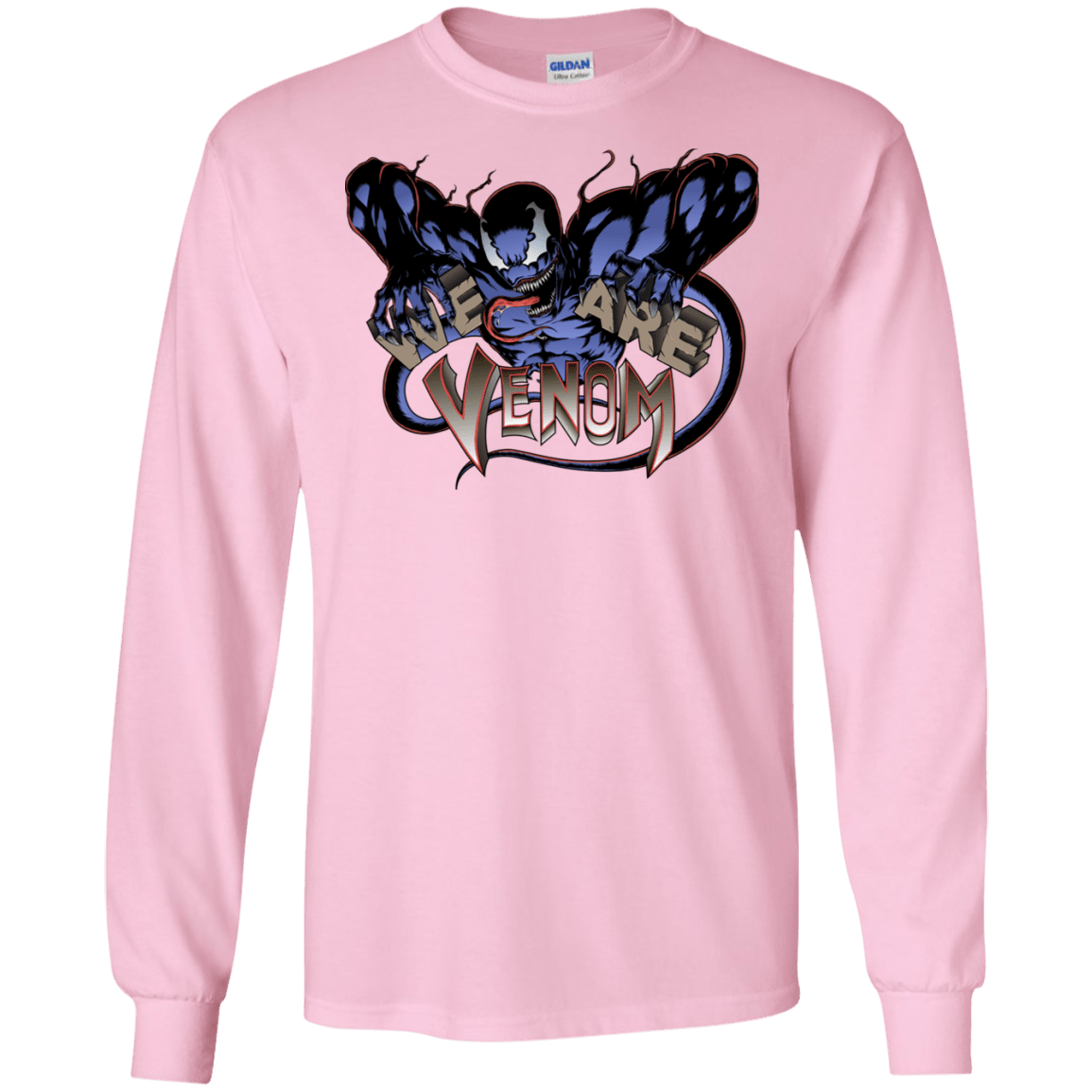 T-Shirts Light Pink / S We Are Venom Men's Long Sleeve T-Shirt
