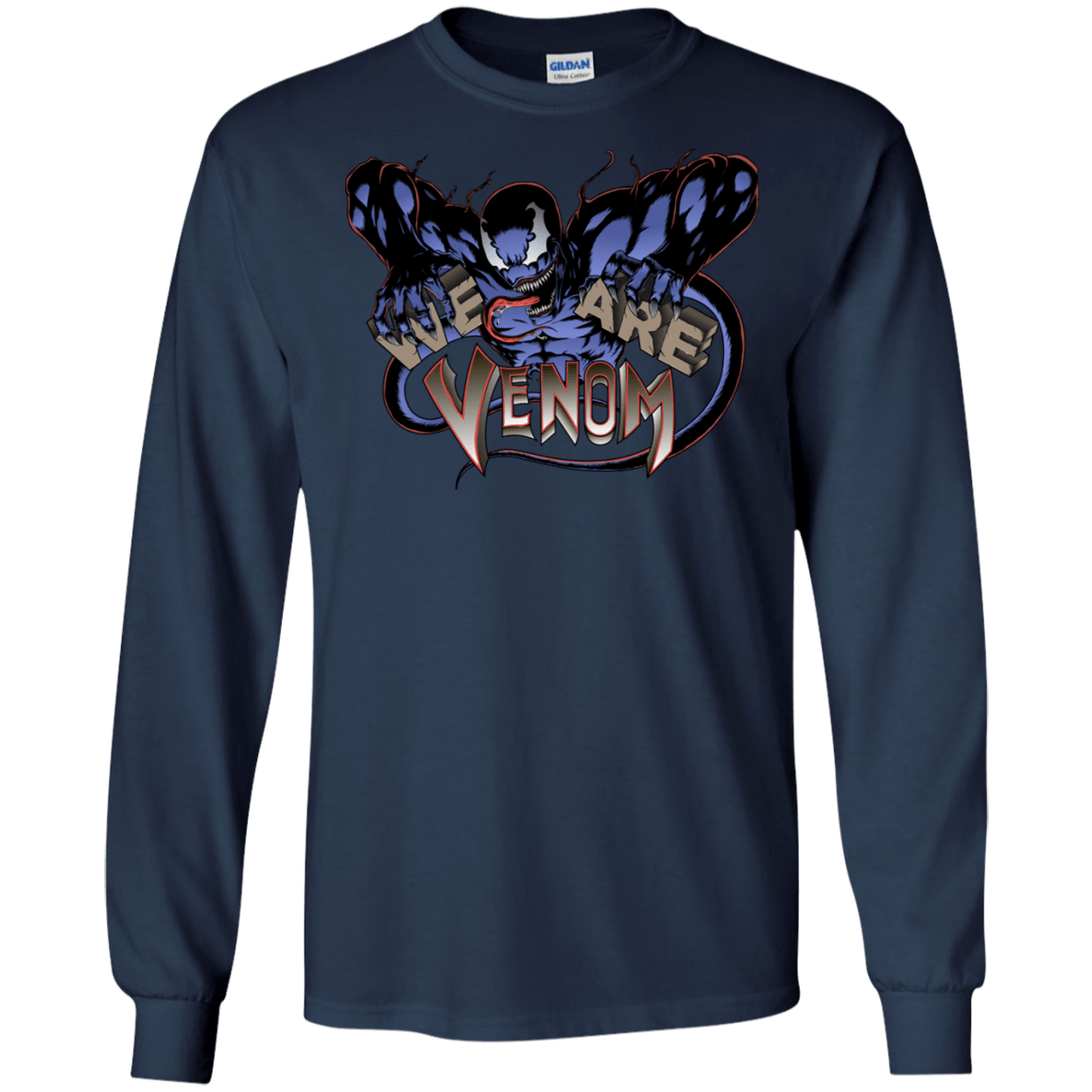 T-Shirts Navy / S We Are Venom Men's Long Sleeve T-Shirt