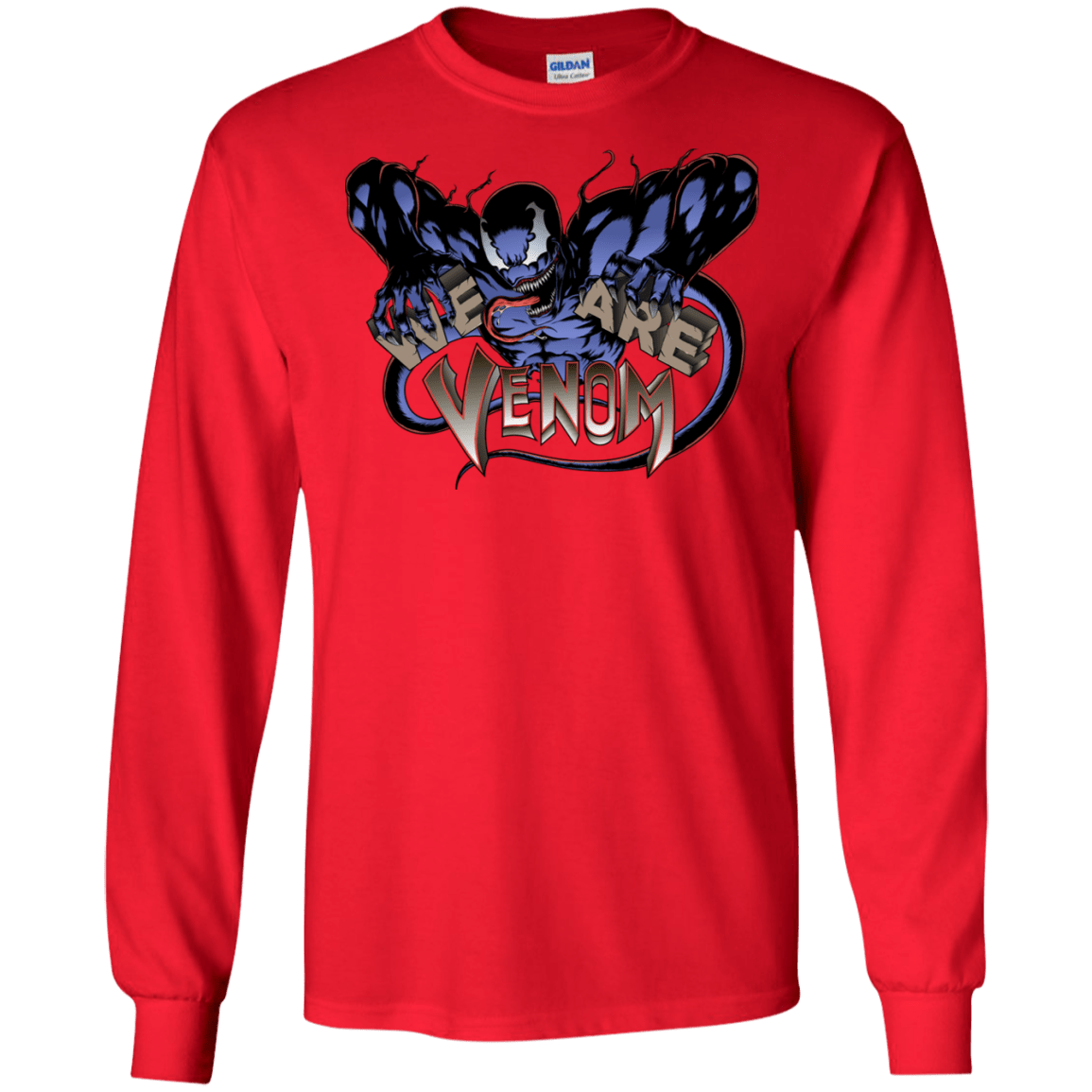 T-Shirts Red / S We Are Venom Men's Long Sleeve T-Shirt