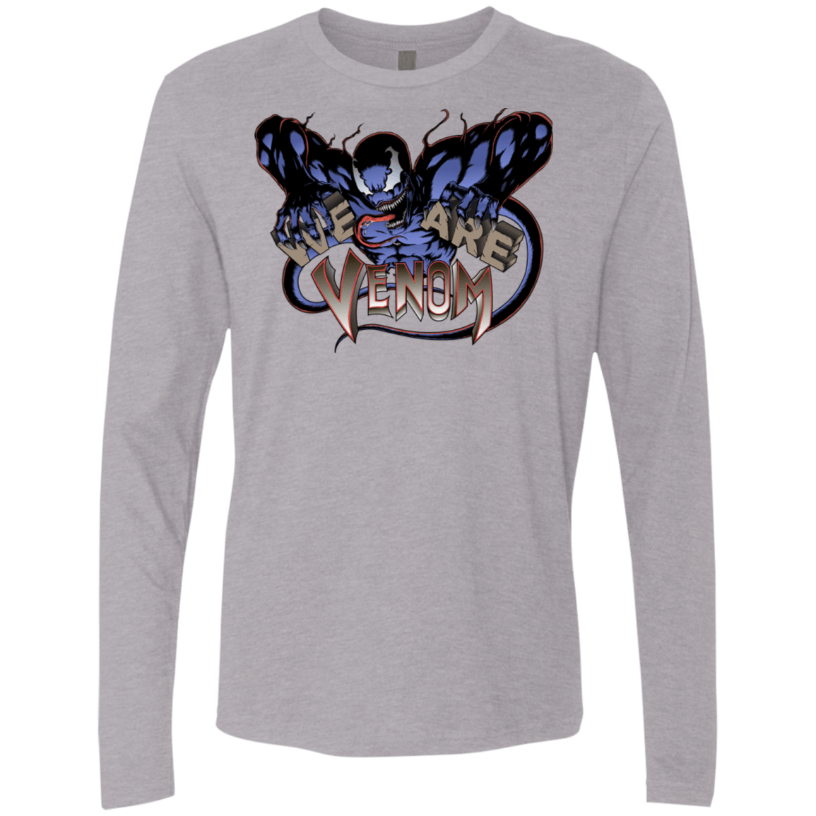 T-Shirts Heather Grey / S We Are Venom Men's Premium Long Sleeve