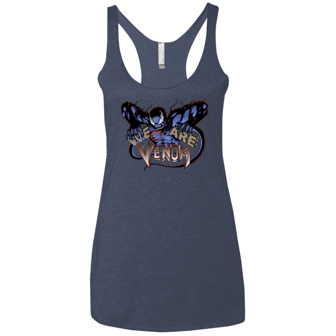 T-Shirts Vintage Navy / X-Small We Are Venom Women's Triblend Racerback Tank