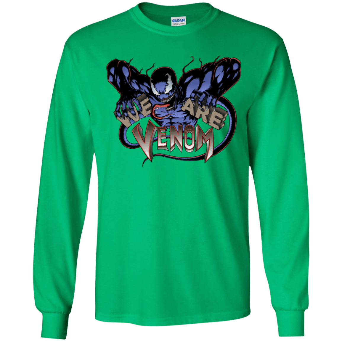 T-Shirts Irish Green / YS We Are Venom Youth Long Sleeve T-Shirt
