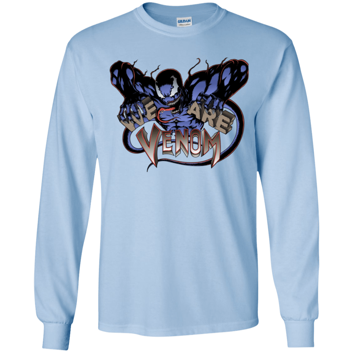 T-Shirts Light Blue / YS We Are Venom Youth Long Sleeve T-Shirt