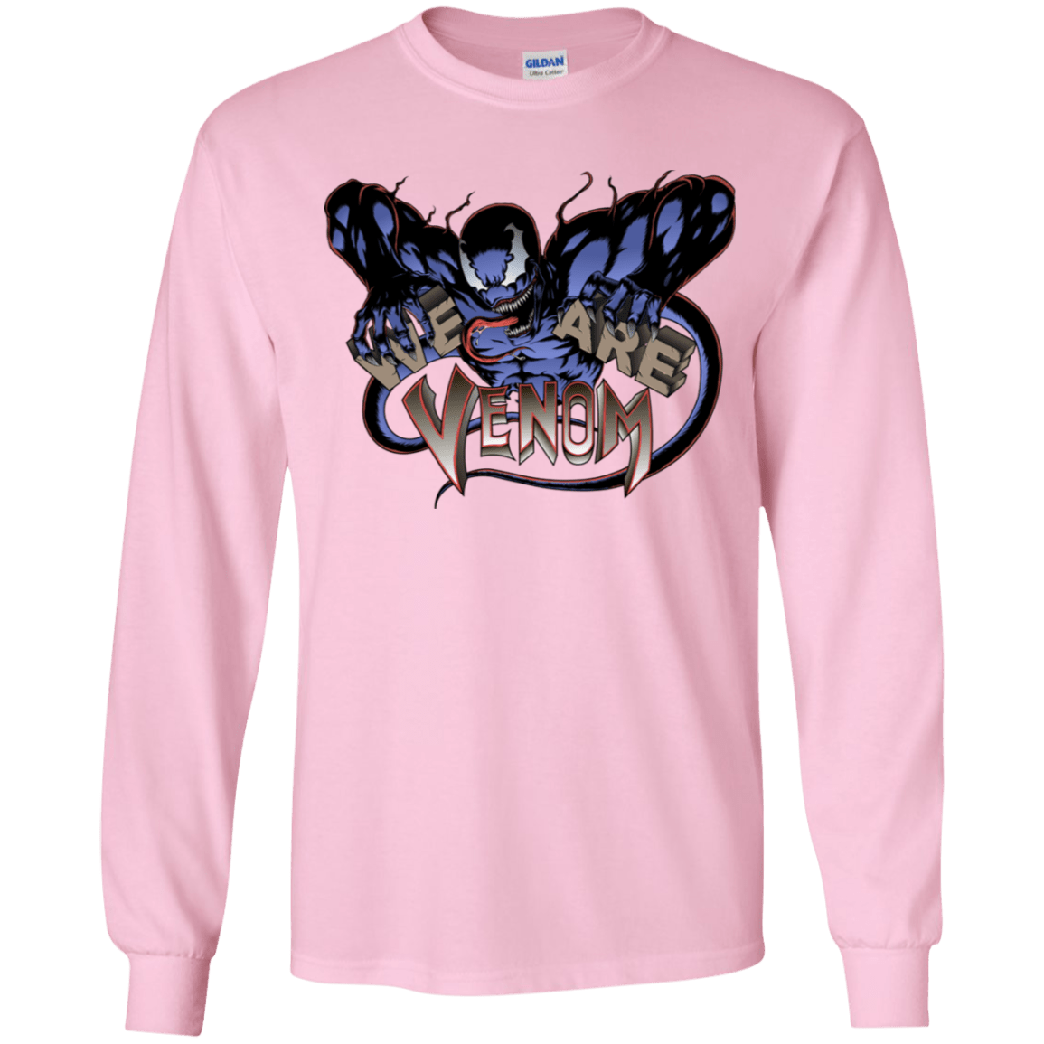 T-Shirts Light Pink / YS We Are Venom Youth Long Sleeve T-Shirt