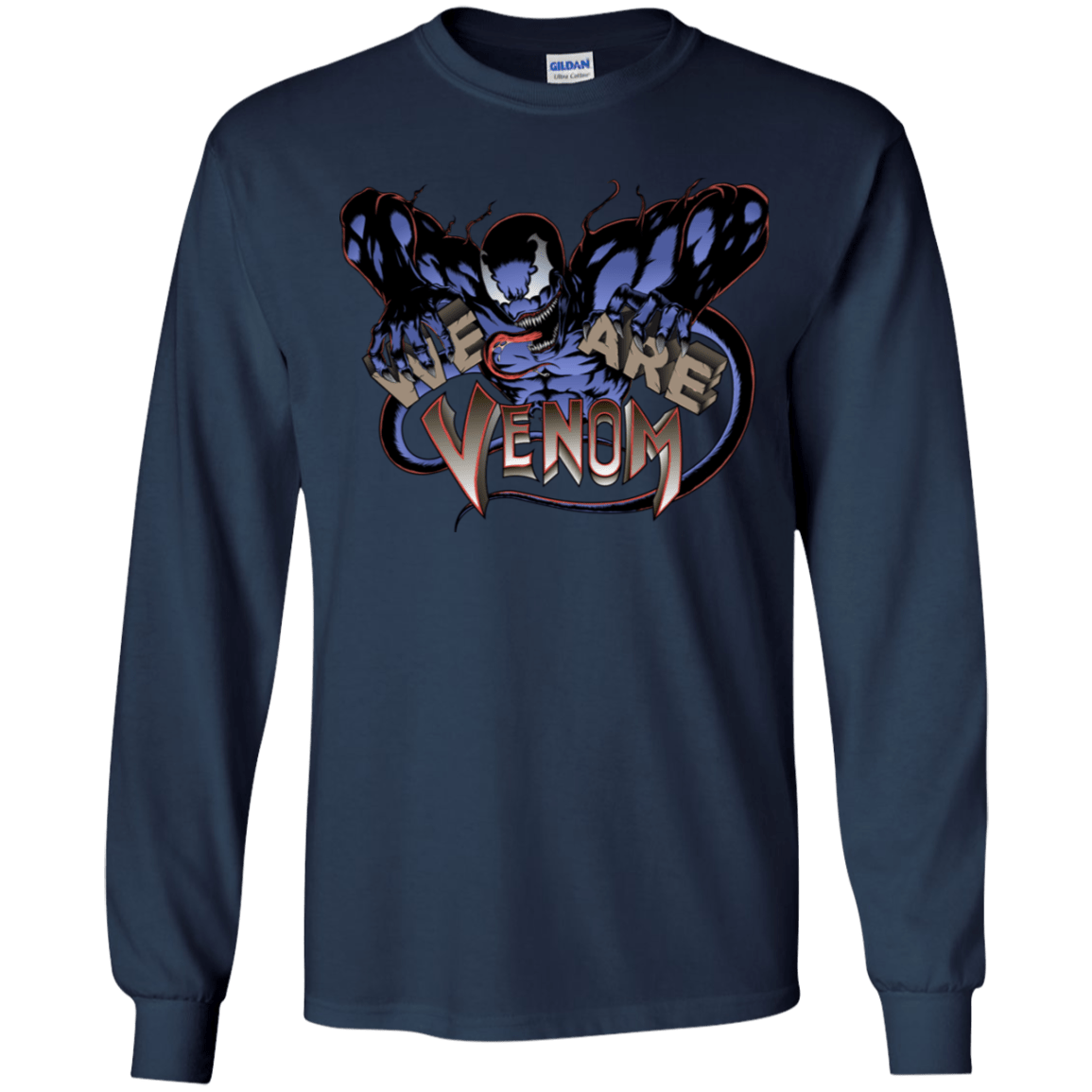 T-Shirts Navy / YS We Are Venom Youth Long Sleeve T-Shirt