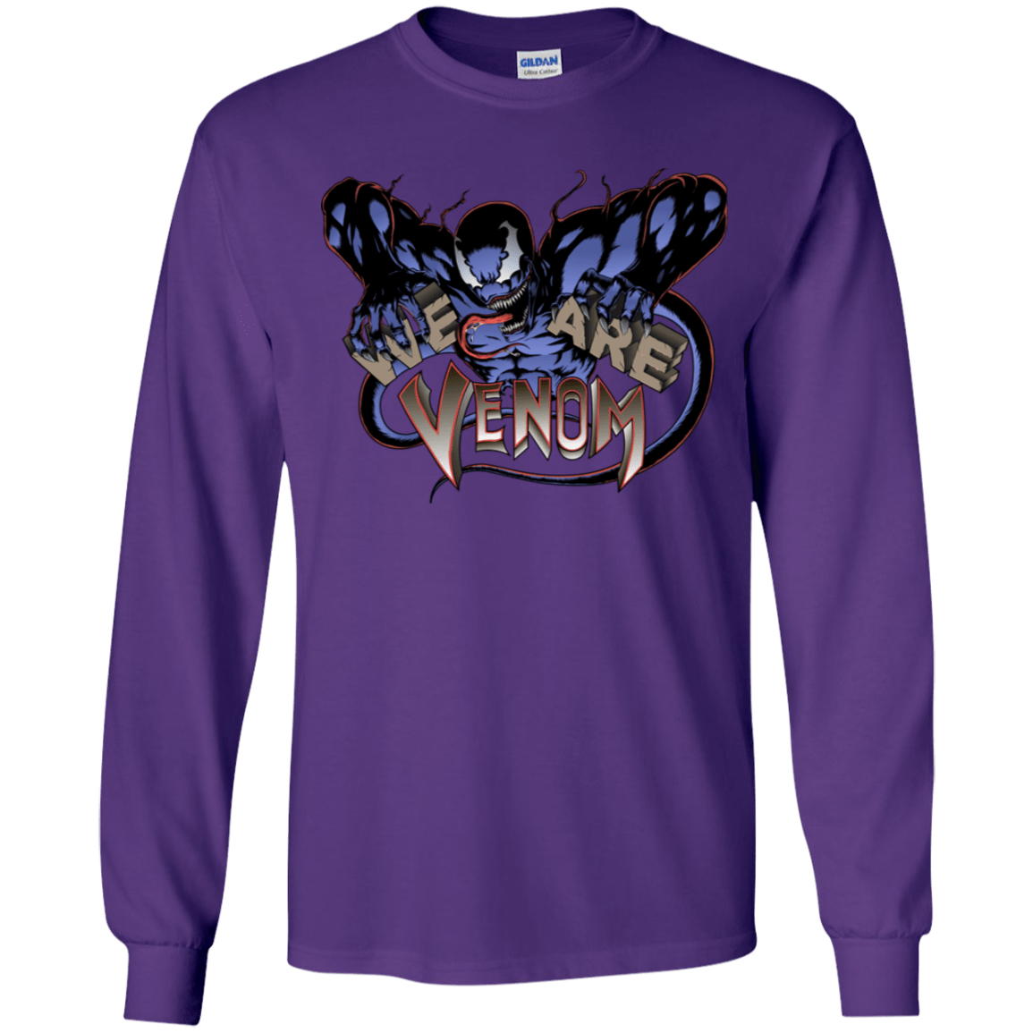 T-Shirts Purple / YS We Are Venom Youth Long Sleeve T-Shirt