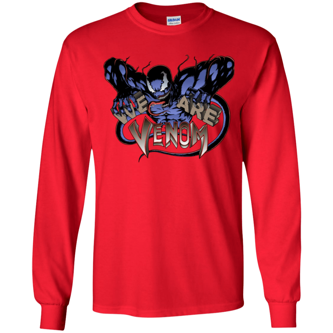 T-Shirts Red / YS We Are Venom Youth Long Sleeve T-Shirt