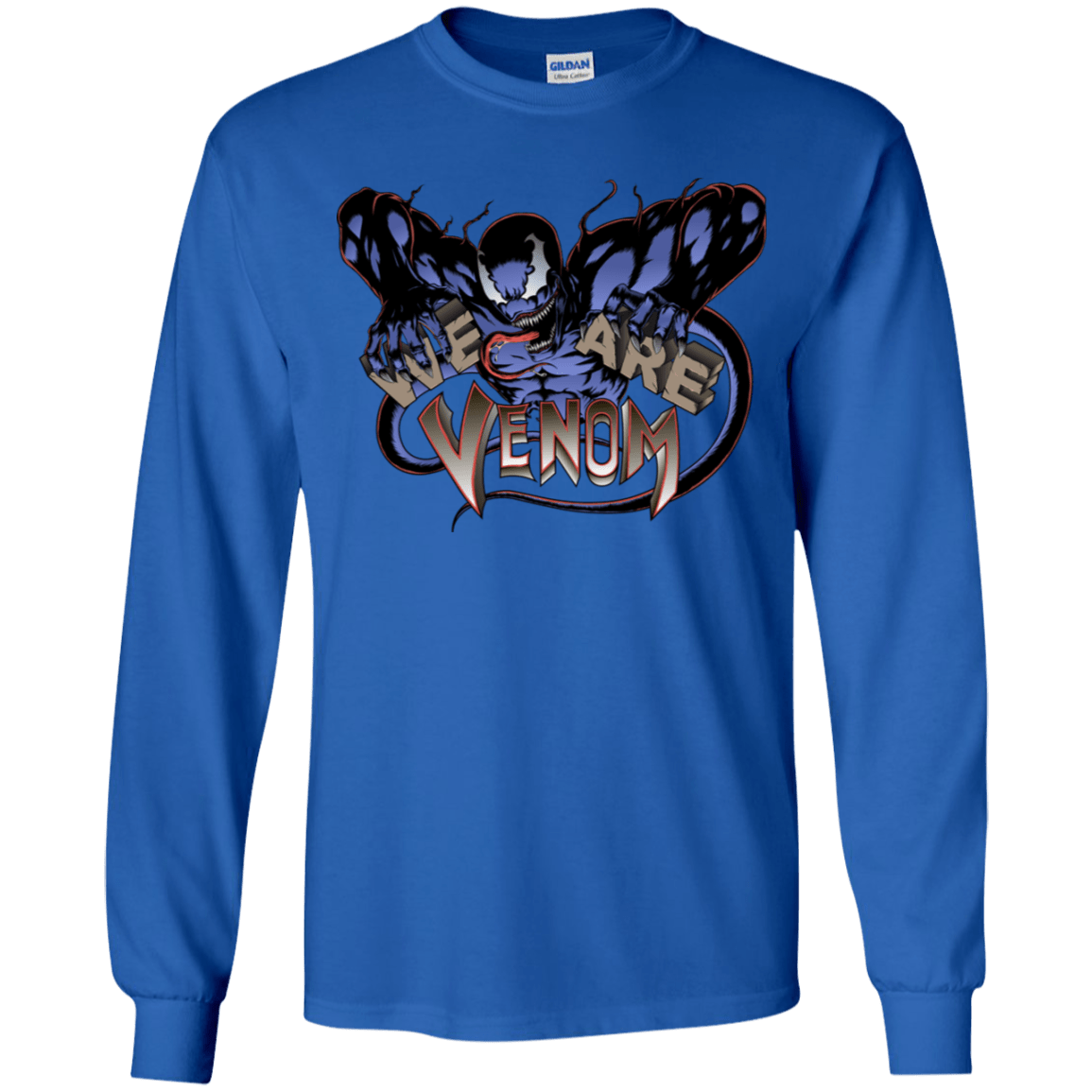 T-Shirts Royal / YS We Are Venom Youth Long Sleeve T-Shirt