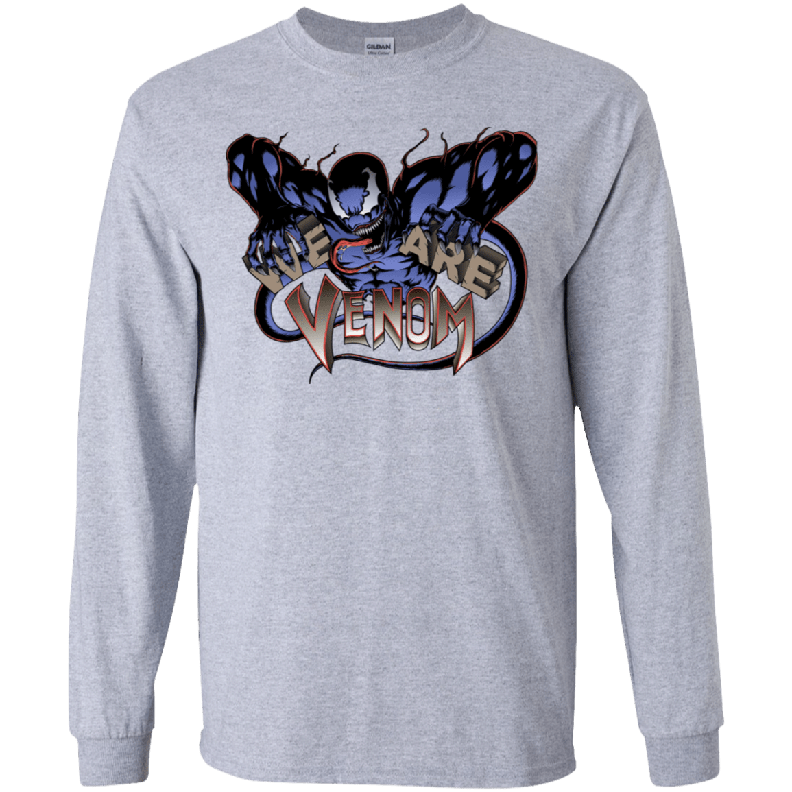 T-Shirts Sport Grey / YS We Are Venom Youth Long Sleeve T-Shirt