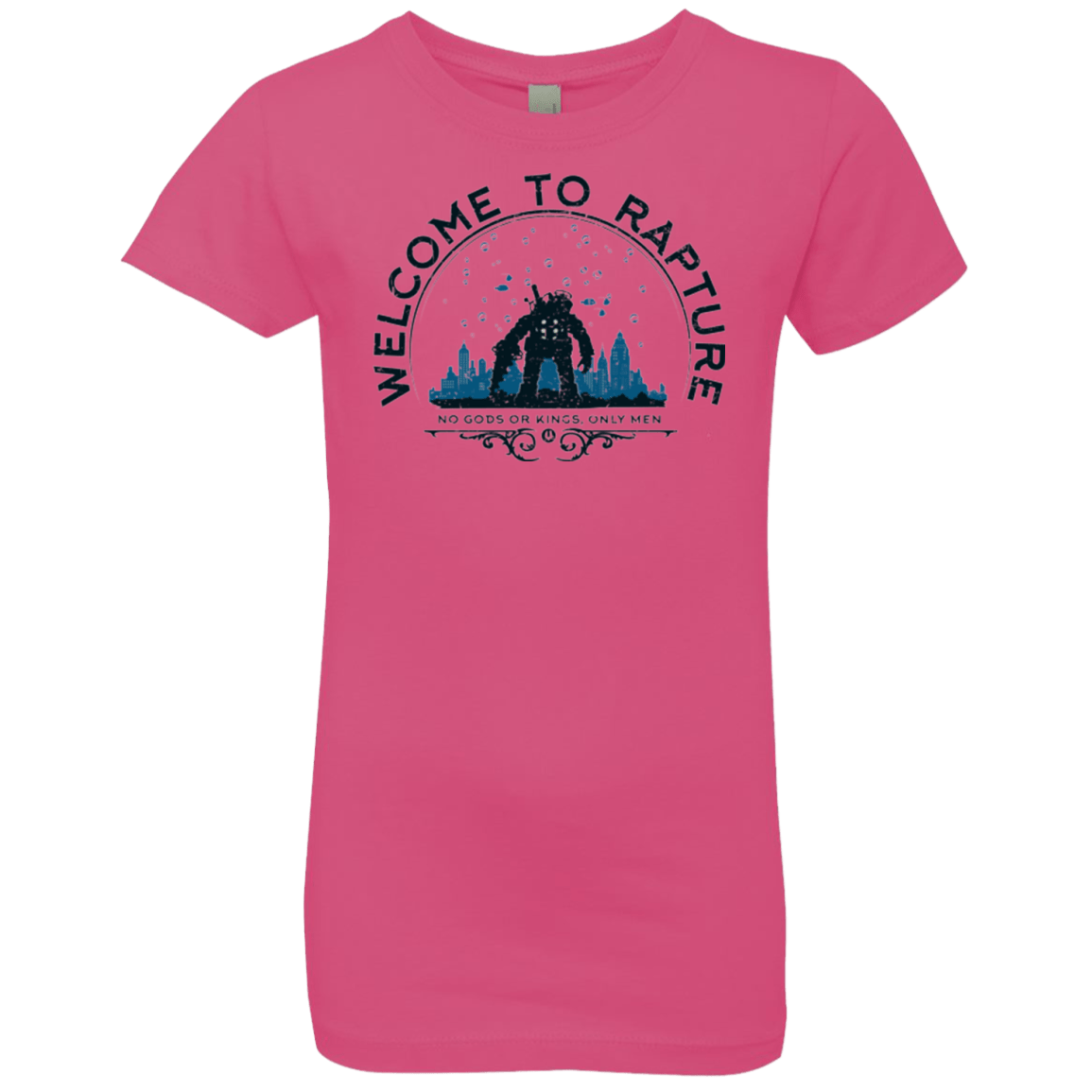T-Shirts Hot Pink / YXS Welcome to Rapture Girls Premium T-Shirt