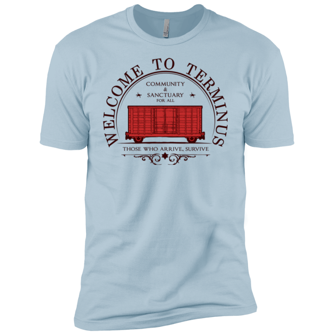 T-Shirts Light Blue / YXS Welcome to Terminus Boys Premium T-Shirt